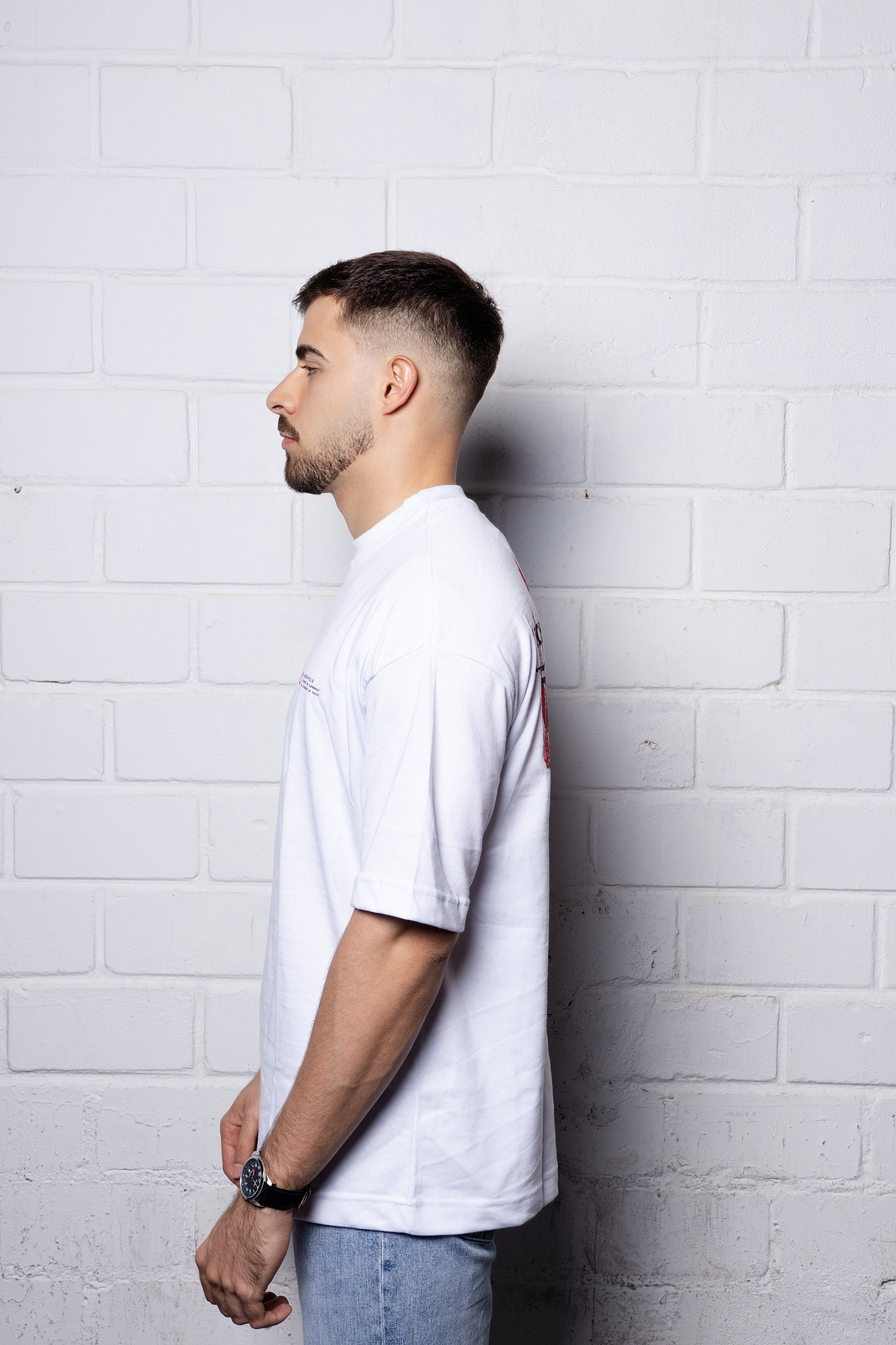 Echoes of Euphoria Oversized Tee - Branca
