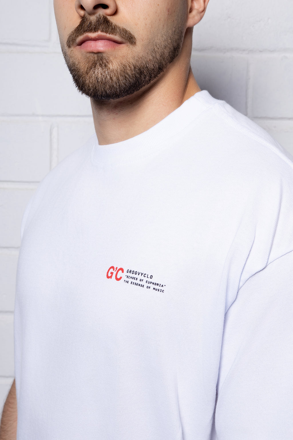 Echoes of Euphoria Oversized Tee - Branca