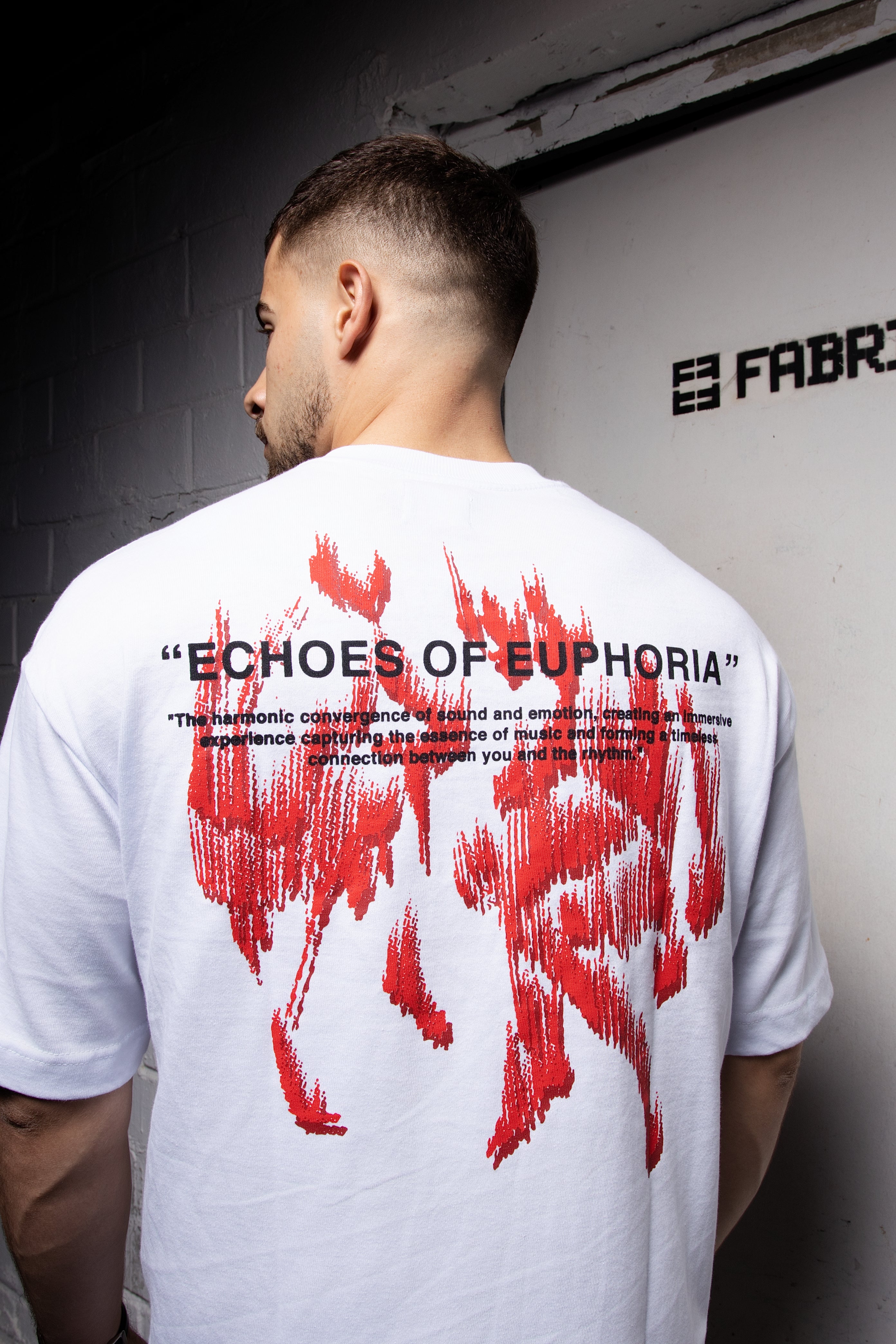 Echoes of Euphoria Oversized Tee - Branca