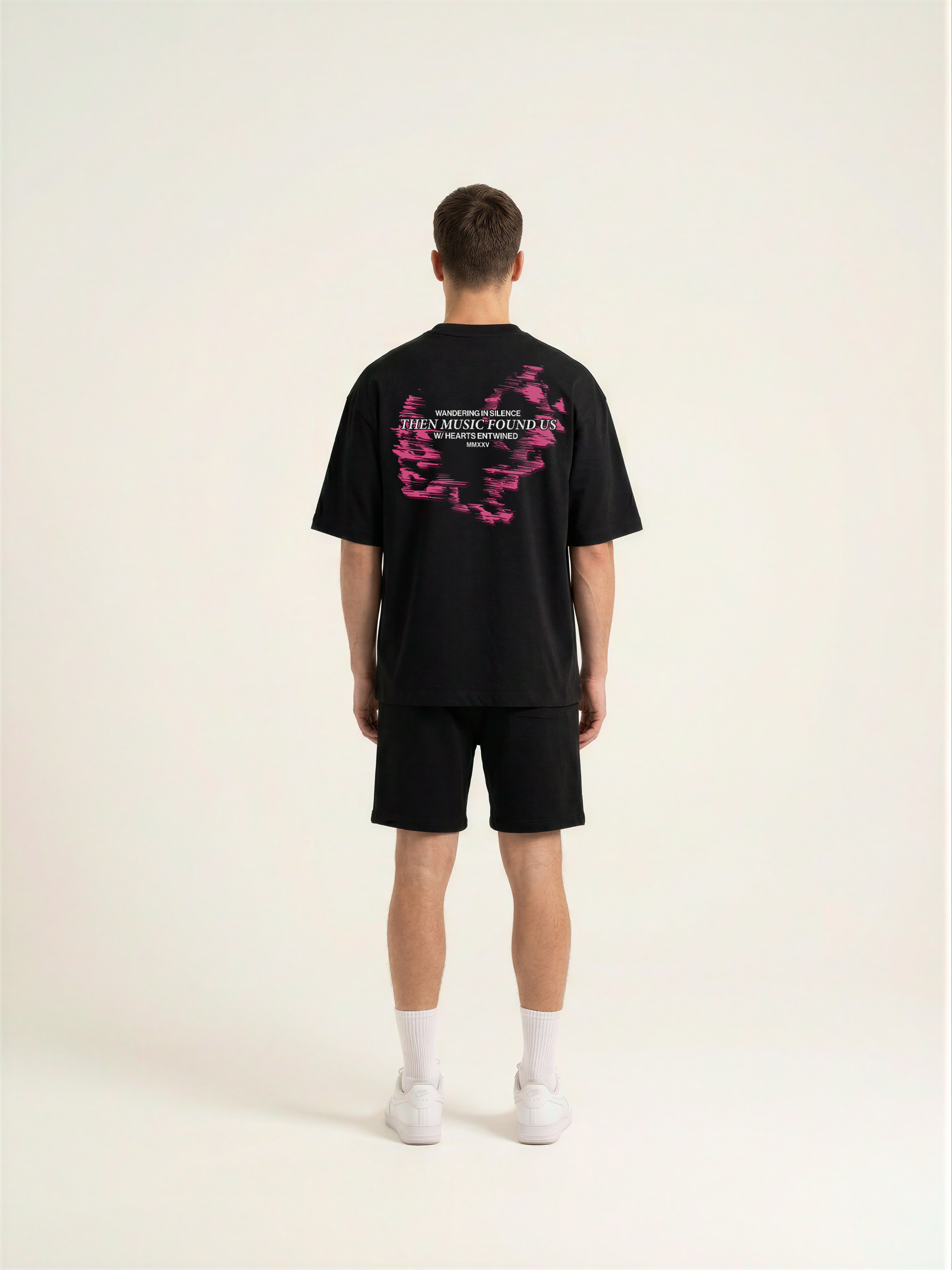 Lover's Frequency Oversized Tee - Pink