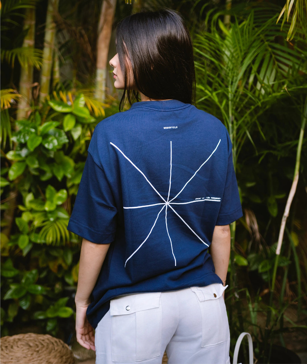 Blueprint Oversized Tee - GROOVYCLO