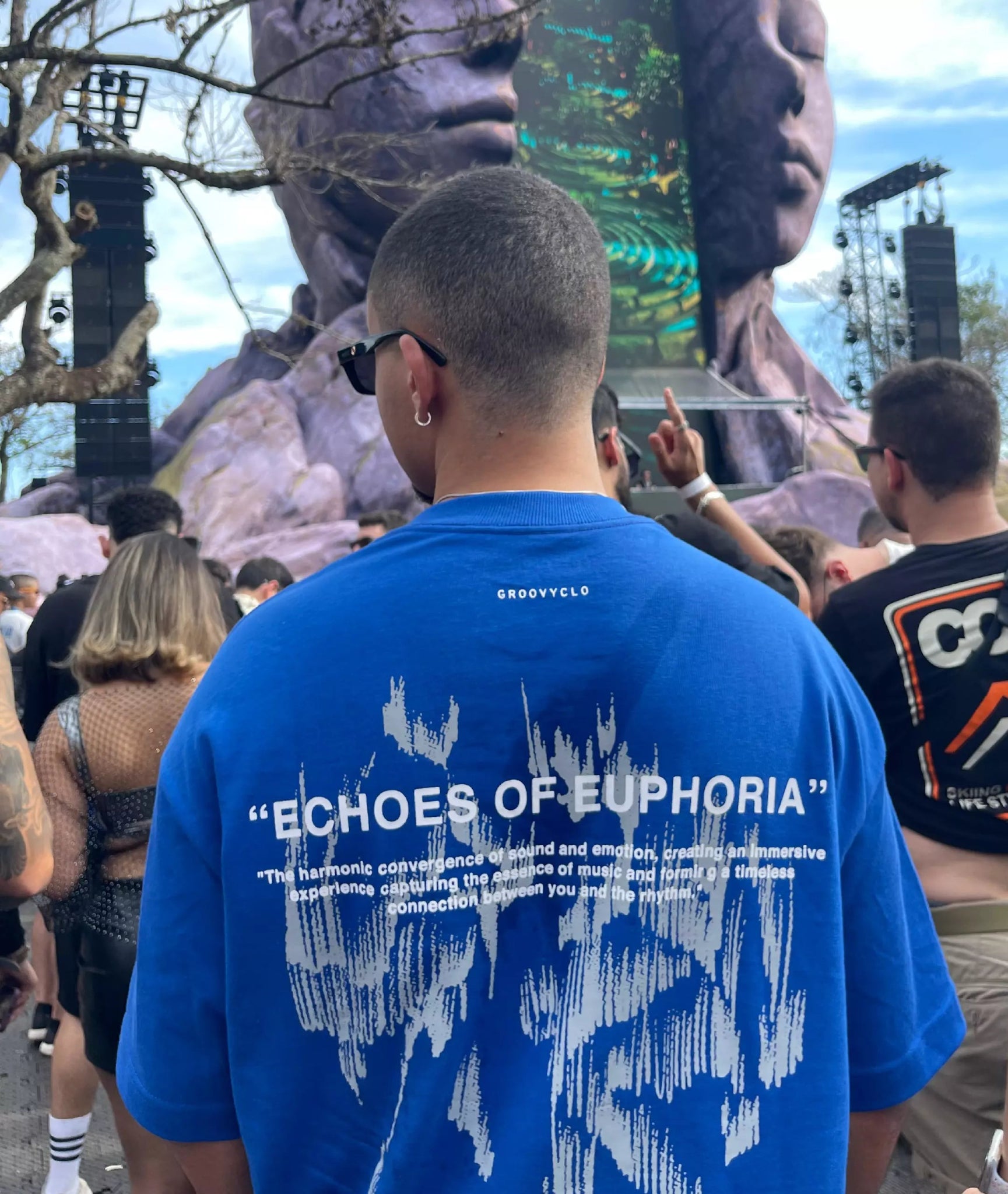 Echoes of Euphoria Oversized Tee - GROOVYCLO