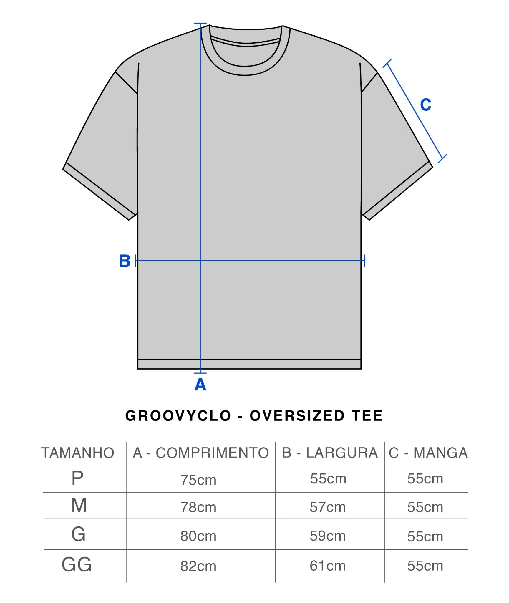 Groovyclub Oversized Tee - GROOVYCLO